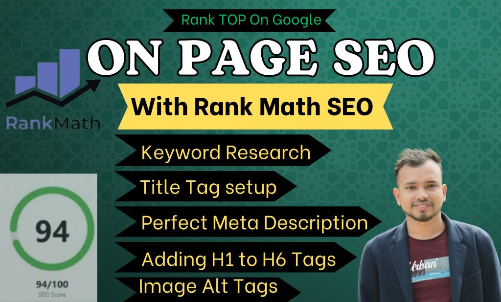 On Page SEO services